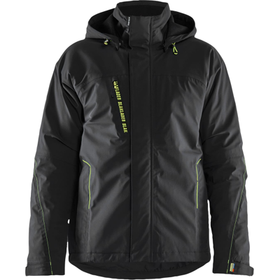 Blåkläder 44841917 Vanntett Jakke Svart/Hivis Gul XL Blåkläder 44841917 Vanntett Jakke Svart/Hivis Gul XL