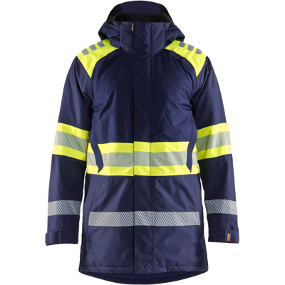 Blåkläder 44851977 Klasse 1 Parkas Marineblå/Hivis Gul XXL Blåkläder 44851977 Klasse 1 Parkas Marineblå/Hivis Gul XXL