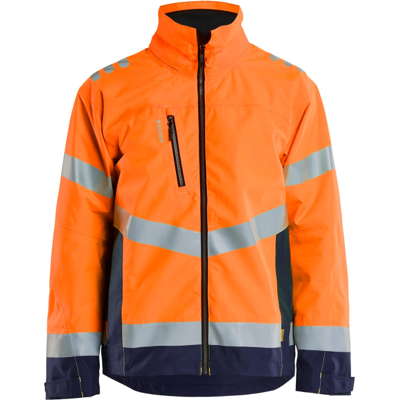 Blåkläder 47601977 Klasse 2 Jakke Hivis Oransje/Marineblå XL Blåkläder 47601977 Klasse 2 Jakke Hivis Oransje/Marineblå XL