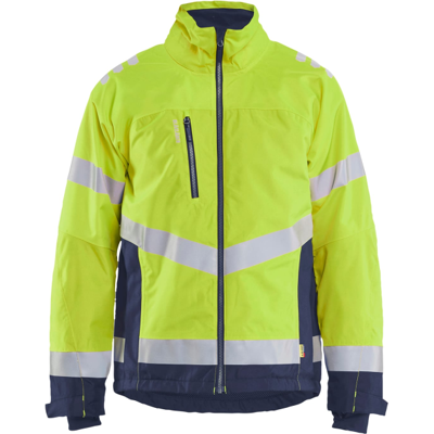 Blåkläder 47801977 Klasse 2 Vinterjakke Hivis Gul/Marineblå XL Blåkläder 47801977 Klasse 2 Vinterjakke Hivis Gul/Marineblå XL