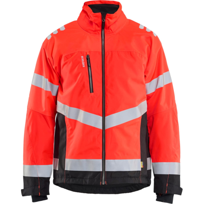 Blåkläder 47801977 Klasse 2 Vinterjakke Hivis Rød/Sort M Blåkläder 47801977 Klasse 2 Vinterjakke Hivis Rød/Sort M