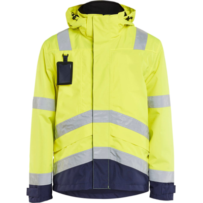 Blåkläder 48371977 Hi-Viz Jakke Hivis Gul/Marineblå 4XL Blåkläder 48371977 Hi-Viz Jakke Hivis Gul/Marineblå 4XL