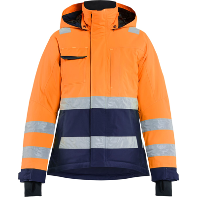 Blåkläder 48721987 Hi-Viz Jakke Hivis Oransje/Marineblå L Blåkläder 48721987 Hi-Viz Jakke Hivis Oransje/Marineblå L
