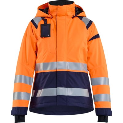 Blåkläder 49041987 Hi-Viz Skalljakke Hivis Oransje/Marineblå XXL Blåkläder 49041987 Hi-Viz Skalljakke Hivis Oransje/Marineblå XXL