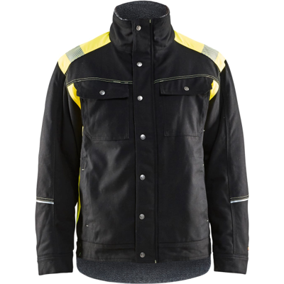 Blåkläder 49151370 Vanntett Jakke Svart/Hivis Gul XXL Blåkläder 49151370 Vanntett Jakke Svart/Hivis Gul XXL