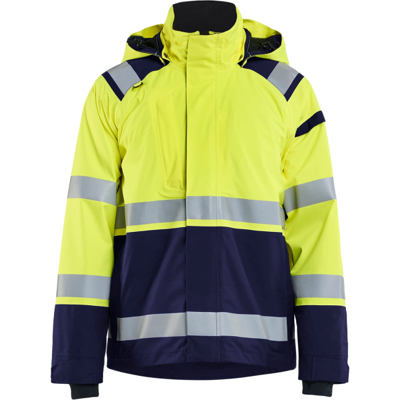 Blåkläder 49871987 Hi-Viz Jakke Hivis Gul/Marineblå S Blåkläder 49871987 Hi-Viz Jakke Hivis Gul/Marineblå S