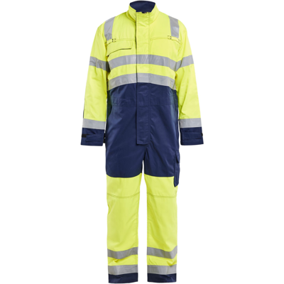 Blåkläder 63731804 Hi-Viz Kjeledress Hivis Gul/Marineblå C46 Blåkläder 63731804 Hi-Viz Kjeledress Hivis Gul/Marineblå C46