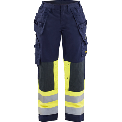 Blåkläder 70811514 Multinorm Arbeidsbukse Marineblå/Hivis Gul D25 Blåkläder 70811514 Multinorm Arbeidsbukse Marineblå/Hivis Gul D25