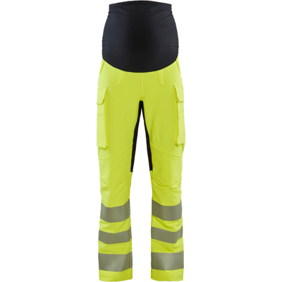 Blåkläder 71001642 Klasse 2 Arbeidsbukse Hivis Gul/Sort XXL Blåkläder 71001642 Klasse 2 Arbeidsbukse Hivis Gul/Sort XXL