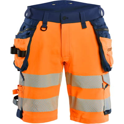 Blåkläder 11201648 Klasse 1 Arbeidsshorts Hivis Oransje/Marineblå C62 Blåkläder 11201648 Klasse 1 Arbeidsshorts Hivis Oransje/Marineblå C62