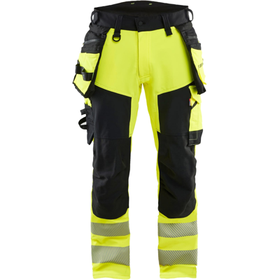 Blåkläder 11221648 Klasse 2 Arbeidsbukse Hivis Gul/Sort C56 Blåkläder 11221648 Klasse 2 Arbeidsbukse Hivis Gul/Sort C56
