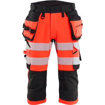Blåkläder 11231648 Klasse 1 Piratbukse Hivis Rød/Sort D88 Blåkläder 11231648 Klasse 1 Piratbukse Hivis Rød/Sort D88