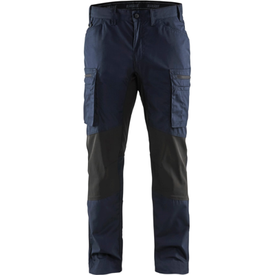 Blåkläder 14591845 Stretch Arbeidsbukse Mørk marine/svart C44 Blåkläder 14591845 Stretch Arbeidsbukse Mørk marine/svart C44