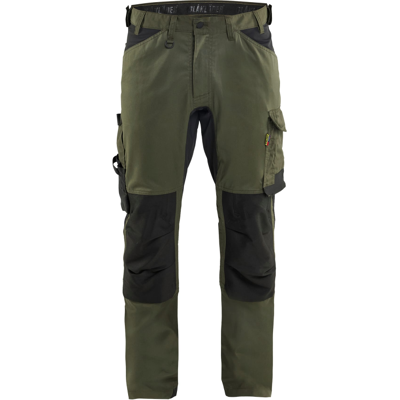Blåkläder 17511832 Stretch Håndverksbukse Skoggrønn/svart C52 Blåkläder 17511832 Stretch Håndverksbukse Skoggrønn/svart C52