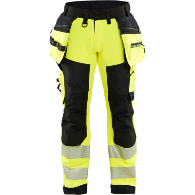 Blåkläder 18202513 Klasse 2 Arbeidsbukse Hivis Gul/Sort D112 Blåkläder 18202513 Klasse 2 Arbeidsbukse Hivis Gul/Sort D112