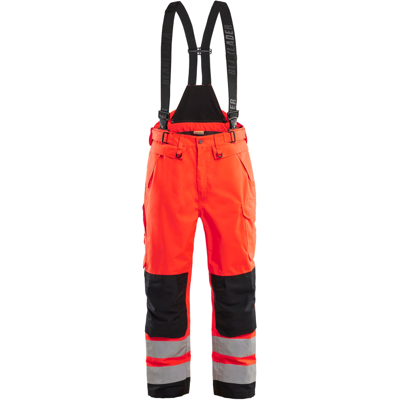 Blåkläder 18671977 Klasse 2 Arbeidsbukse Hivis Rød/Sort D96 Blåkläder 18671977 Klasse 2 Arbeidsbukse Hivis Rød/Sort D96