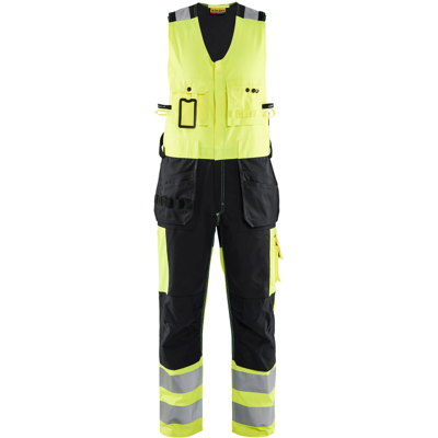 Blåkläder 26531804 Klasse 2 Selebukse Hivis Gul/Sort D112 Blåkläder 26531804 Klasse 2 Selebukse Hivis Gul/Sort D112