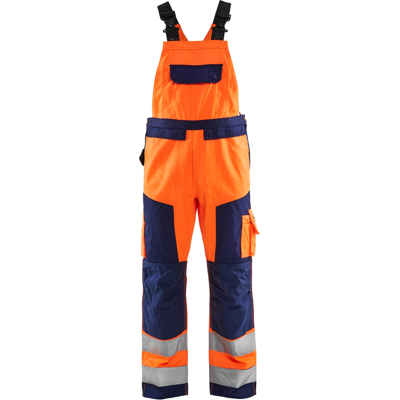 Blåkläder 26601811 Klasse 2 Selebukse Hivis Oransje/Marineblå C50 Blåkläder 26601811 Klasse 2 Selebukse Hivis Oransje/Marineblå C50