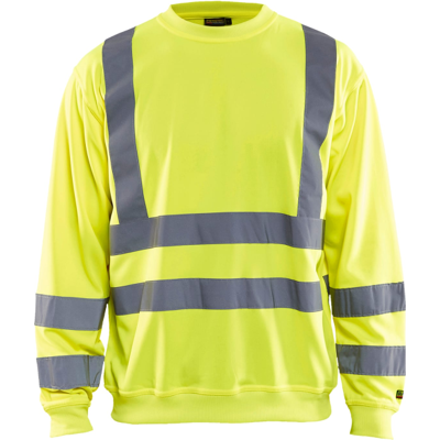 Blåkläder 33411974 Hi-Vis Sweatshirt Hivis gul 3XL Blåkläder 33411974 Hi-Vis Sweatshirt Hivis gul 3XL