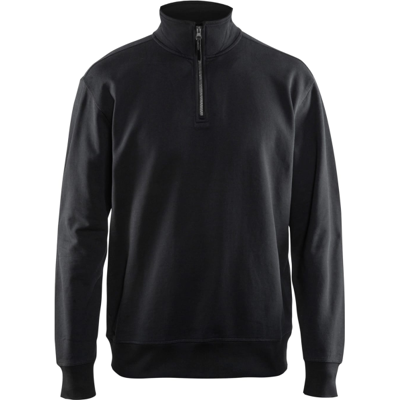 Blåkläder 33691158 Glidelås Sweatshirt Svart XL Blåkläder 33691158 Glidelås Sweatshirt Svart XL