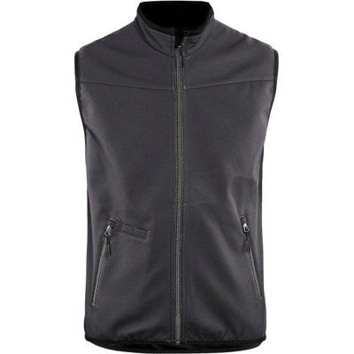 Blåkläder 38502516 Hi-Vis Softshellvest Middels grå/svart XXL Blåkläder 38502516 Hi-Vis Softshellvest Middels grå/svart XXL
