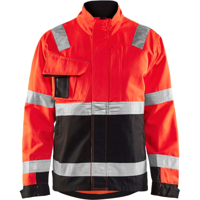 Blåkläder 40641811 Hi-Vis Jakke Hivis Rød/Sort XL Blåkläder 40641811 Hi-Vis Jakke Hivis Rød/Sort XL