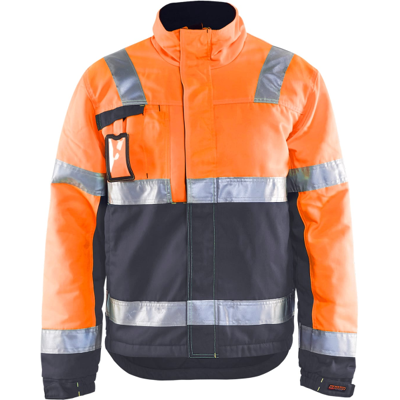Blåkläder 48621811 Hi-Vis Vinterjakke Hivis Oransje/Grå L Blåkläder 48621811 Hi-Vis Vinterjakke Hivis Oransje/Grå L