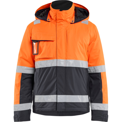 Blåkläder 48701987 Hi-Vis Vinterjakke Hivis Oransje/Grå L Blåkläder 48701987 Hi-Vis Vinterjakke Hivis Oransje/Grå L