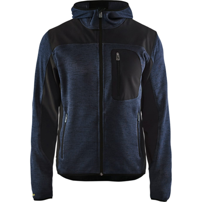 Blåkläder 49302117 Softshell Genser Mørk marine/svart XXL Blåkläder 49302117 Softshell Genser Mørk marine/svart XXL