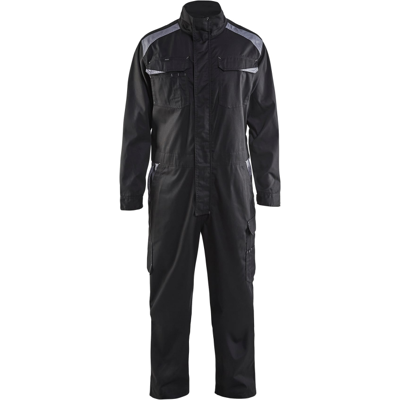 Blåkläder 60541800 Justerbar Midje Kjeledress Svart/grå C62 Blåkläder 60541800 Justerbar Midje Kjeledress Svart/grå C62