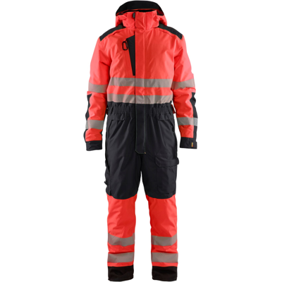 Blåkläder 67251977 Klasse 3 Vinterkjeledress Hivis Rød/Sort S Blåkläder 67251977 Klasse 3 Vinterkjeledress Hivis Rød/Sort S