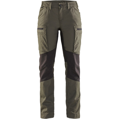 Blåkläder 71591845 Stretch Arbeidsbukse Militærgrønn/Svart C42 Blåkläder 71591845 Stretch Arbeidsbukse Militærgrønn/Svart C42