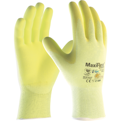 ATG Maxiflex Ultimate Ad-Apt - Monteringshansker, 12 Par Gul 8 ATG Maxiflex Ultimate Ad-Apt - Monteringshansker, 12 Par Gul 8