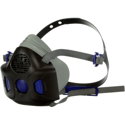 3M Secure Click 800 Gjenbrukbar Halvmaske Svart M 3M Secure Click 800 Gjenbrukbar Halvmaske Svart M