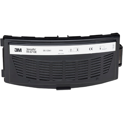 3M Versaflo Tr-6710e Partikkelfilter Papr Svart 3M Versaflo Tr-6710e Partikkelfilter Papr Svart