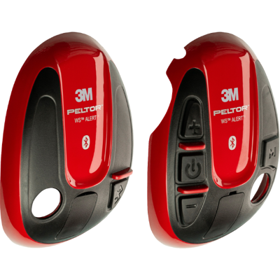 3M Peltor Alert 210300 Beskyttelsestrekk Svart/Rød 3M Peltor Alert 210300 Beskyttelsestrekk Svart/Rød