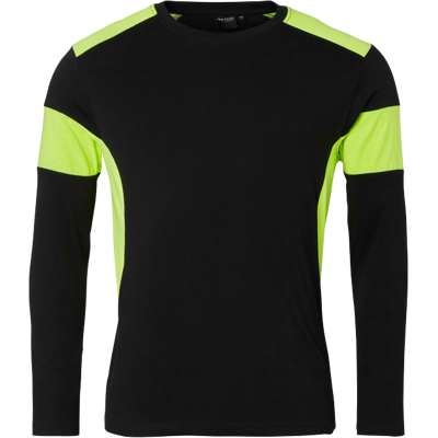 Top Swede 212 - Hi-Vis - T-Skjorte Svart/Fluorescerende Gul S Top Swede 212 - Hi-Vis - T-Skjorte Svart/Fluorescerende Gul S