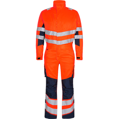 Engel Safety Light 4545-319 – Klasse 3 – Kjeledress Oransje/blekk blå L Engel Safety Light 4545-319 – Klasse 3 – Kjeledress Oransje/blekk blå L