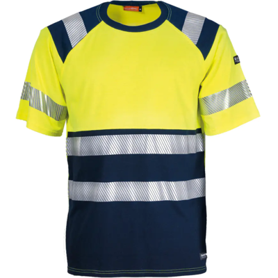 Tranemo Workwear Tranemo 508189 - Hi-Vis- T-Skjorte Gul/marineblå L Tranemo Workwear Tranemo 508189 - Hi-Vis- T-Skjorte Gul/marineblå L
