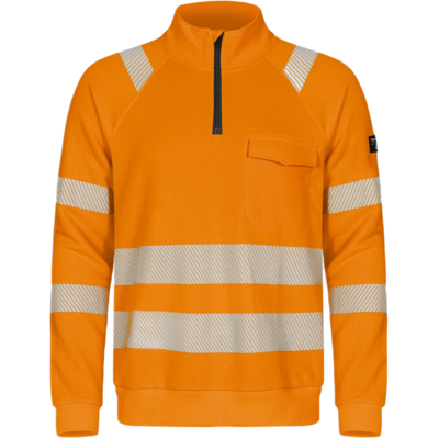 Tranemo Workwear Tranemo Vision Hv 437426 - Hi-Vis - Genser oransje M Tranemo Workwear Tranemo Vision Hv 437426 - Hi-Vis - Genser oransje M