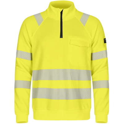 Tranemo Workwear Tranemo Vision Hv 437426 - Hi-Vis - Genser Gul 3XL Tranemo Workwear Tranemo Vision Hv 437426 - Hi-Vis - Genser Gul 3XL