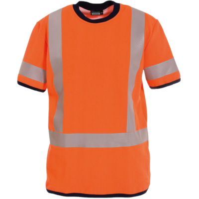 Tranemo Workwear Tranemo 527189 - Hi-Vis- T-Skjorte oransje 3XL Tranemo Workwear Tranemo 527189 - Hi-Vis- T-Skjorte oransje 3XL