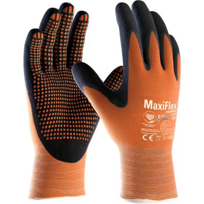 ATG Maxiflex Endurance Ad-Apt Ht - Monteringshansker,12 Par oransje 10 ATG Maxiflex Endurance Ad-Apt Ht - Monteringshansker,12 Par oransje 10