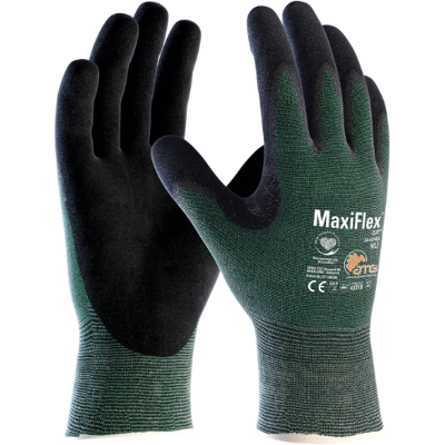 ATG Maxiflex Cut Ht - Kutthansker, 3b, 12 Par Mørk grønn 11 ATG Maxiflex Cut Ht - Kutthansker, 3b, 12 Par Mørk grønn 11