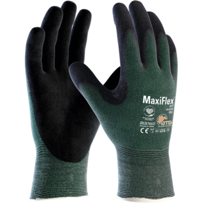 ATG Maxiflex Cut Ht - Kutthansker, 3b, 12 Par Mørk grønn 6 ATG Maxiflex Cut Ht - Kutthansker, 3b, 12 Par Mørk grønn 6