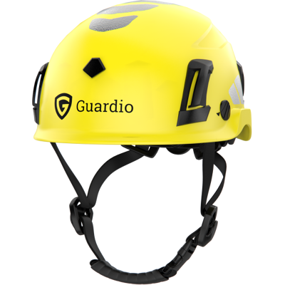 Guardio Armet Volt Reflex - Elektrisk Isolerende - Vernehjelm Brennende gul 53-63 cm Guardio Armet Volt Reflex - Elektrisk Isolerende - Vernehjelm Brennende gul 53-63 cm