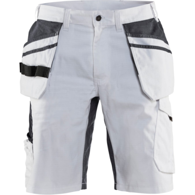 Blåkläder 10991330 Stretch Arbeidsshorts Hvit/mørk grå C64 Blåkläder 10991330 Stretch Arbeidsshorts Hvit/mørk grå C64