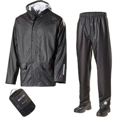 L.Brador 2210pu Regnsett Svart L L.Brador 2210pu Regnsett Svart L