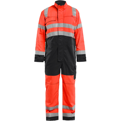 Blåkläder 63731804 Hi-Viz Kjeledress Hivis Rød/Sort C50 Blåkläder 63731804 Hi-Viz Kjeledress Hivis Rød/Sort C50