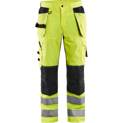 Blåkläder 15651811 Klasse 2 Arbeidsbukse Hivis Gul/Sort D116 Blåkläder 15651811 Klasse 2 Arbeidsbukse Hivis Gul/Sort D116